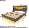 A diagram of a bed with dimensions labeled in centimeters. Náhľad obrázku produktu