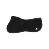 Acavallo Memory Foam Half Pad And Rear Riser, Farbe:Black, Produktbild-Vorschau 1