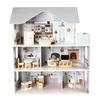 A multi-story dollhouse with various furnished rooms. Anteprima dell’immagine prodotto