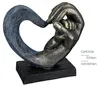 Casablanca by Gilde Dekofigur Skulptur Hands of Love  H. 14 Produktbild-Vorschau 6