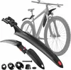 FIT4MED | Parafanghi per bicicletta - Nero - 56x8cm Anteprima dell’immagine prodotto 2