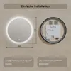 Artforma Badspiegel mit Beleuchtung, Spiegel 80x80 Touch, Produktbild-Vorschau 8