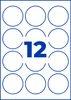 Avery Zweckform L7104REV-25, Runde Etiketten, ablösbar, A4, Produktbild-Vorschau 10