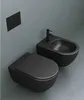 SANYCCES ARC Wand Bidet Keramik mit Überlauf und Hahnloch Produktbild-Vorschau 2