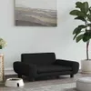 vidaXL Pelíšek pro psy černý 70x45x33 cm Velvet Náhled obrázku produktu 2