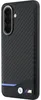 Coque BMW Galaxy A57 aspect carbone noir avec logo Voir les images du produit 2