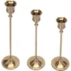 Messing-Kerzenständer, 3-teiliges Set, konischer Produktbild-Vorschau 4
