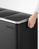 SONGMICS Systém třídění odpadu, 3 x 18 l, ergonomický, 3 Náhled obrázku produktu 5