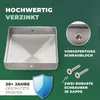Novatool 10er-Set Pfostenkappen 91x91mm verzinkt mit Produktbild-Vorschau 3
