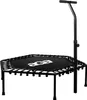 Aga FITNESS Trampolin 130 cm Schwarz + Griff Produktbild-Vorschau 4