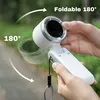 Přenosný ruční turbodmychadlo Skládací chladicí ventilátor Náhled obrázku produktu 2
