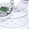 A close-up view of a vintage-style telephone with a diamond-tufted base and sparkling embellishments. Náhled obrázku produktu