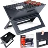 Barbecue portatile a carbone 45 x 35 cm Anteprima dell’immagine prodotto 13