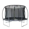 A KETTLER Outdoor Trampolin JUMP 365 in gray, shown against a white background. Produktbild-Vorschau