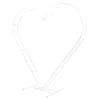 2m gazon mariage arc en forme de cœur fer ballon fleurs Voir les images du produit 1