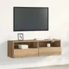 vidaXL TV-Wandschrank 100 x 30 x 30 cm Artisan-Eiche Produktbild-Vorschau 2