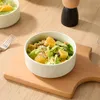 Schale set 4er Ø13,5cm Keramik Müslischale Salatschalen Produktbild-Vorschau 6