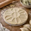 KADAX, stampo per ravioli in plastica, diametro 25 cm, Anteprima dell’immagine prodotto 5