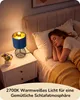 EDISHINE Nachttischlampe, Dunkelblau-Samt-Lampenschirm, Produktbild-Vorschau 4