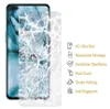 A screen protector with a cracked glass effect is shown over a smartphone. Produktbild-Vorschau
