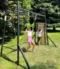 Klettergerüst Kombipark Trapezschaukel & Klettergarten Set Produktbild-Vorschau 7