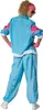 dressforfun® Damenkostüm Retro 80er 90er Jahre Jogginganzug Produktbild-Vorschau 2
