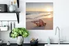 MuchoWow® Poster Muschel - Strand - Himmel 50x50 cm - Produktbild-Vorschau 3