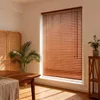 Holzjalousie Ohne Bohren 90 cm x 130 cm 35mm Lamellen Produktbild-Vorschau 3