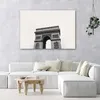Leinwandbild arc de triomphe 100x70 cm Feeby grau wandbild Produktbild-Vorschau 2