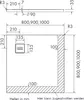 Sellon24® Duschwanne Superflache Acrylwanne Ablaufgarnitur Produktbild-Vorschau 6