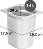 Contenitore GN per pasti 1/6 con coperchio, altezza 200 mm, Anteprima dell’immagine prodotto 2