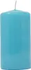 Kerzen Stumpenkerzen Candle türkis 130x70mm RAL Qualität 1 Produktbild-Vorschau 2