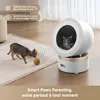 MOVA LR10 Prime Bac à litière automatique blanc, 110 L Voir les images du produit 4