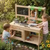 Detská kuchynka na hranie s blátom FCH, záhradná kuchynka, Náhľad obrázku produktu 13