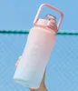 BPA-freie 2000ml Sportflasche PC für Wasser Getränke robust Produktbild-Vorschau 6