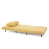 HOMLA Sofa SOLACE 1-osobowa, z funkcją spania sztruksowa Podgląd zdjęcia produktu 6