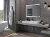 Mexen Nida podsvícené koupelnové zrcadlo 100 x 80 cm, LED Náhled obrázku produktu 4