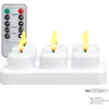 LED-Teelichter 6er Set mit Fernbedienung, Timer & Produktbild-Vorschau 1