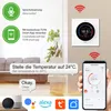 WiFi Thermostat Raumthermostat Tuya Smart App weiß Produktbild-Vorschau 4
