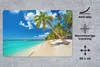 MuchoWow® Schreibtischunterlage Strand - Meer - Boot - Produktbild-Vorschau 2