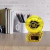 Goldener Ball – Trophäen-Replika aus Kunstharz, 15 cm, Produktbild-Vorschau 3