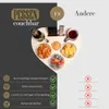 Couchbar Snackbox Herz in weiß mit 4 Glasschalen | Snackbar Produktbild-Vorschau 2