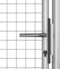 vidaXL Portail de jardin Acier galvanisé 105x175 cm Argenté Voir les images du produit 3