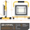 A diagram showing the dimensions and features of a LED work light. Anteprima dell’immagine prodotto