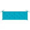 vidaXL Cuscino per panchina da giardino turchese 150x50x7 Anteprima dell’immagine prodotto 13