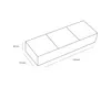 Ordnungsbox 32 x 11 x 6 cm grau Produktbild-Vorschau 6