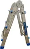 A multi-purpose aluminum ladder is shown in a folded, A-frame configuration against a white background. Produktbild-Vorschau