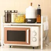 DanDiBo Étagère réglable pour micro-ondes Blanc 2 niveaux Voir les images du produit 1