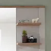 Garderobenspiegel matt grau mit Eiche DEVON-36 Produktbild-Vorschau 2