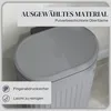 30-Liter-Metall-Treteimer mit Soft-Close-Deckel, Grau Produktbild-Vorschau 6